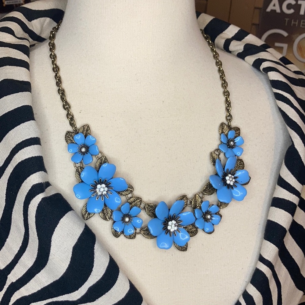 Joan Rivers Floral Statement Necklace